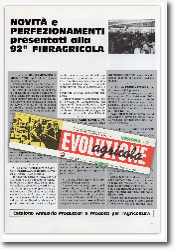 Evoluzione Agricola - Marzo 1990